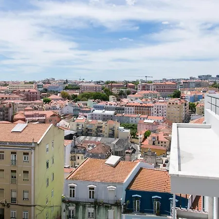 Graca 2 Quartos Com As Melhores Vistas De 아파트 *